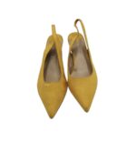 Pantofi dama Peacocks 40, material textil, galben - imagine 3