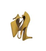 Pantofi dama Peacocks 40, material textil, galben - imagine 4
