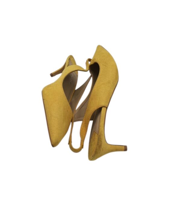 Pantofi dama Peacocks 40, material textil, galben - imagine 4