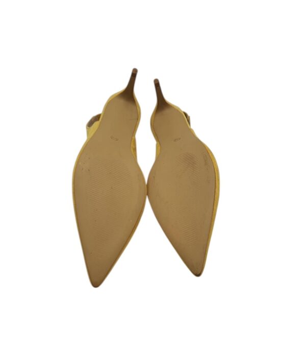 Pantofi dama Peacocks 40, material textil, galben - imagine 5