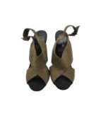 Sandale dama New Look 38, material textil, bej - imagine 3