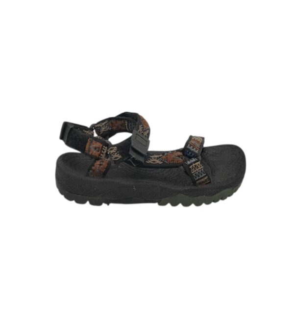 Sandale dama Teva 38, material textil, negru maro - imagine 1