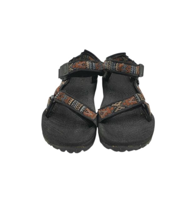 Sandale dama Teva 38, material textil, negru maro - imagine 3