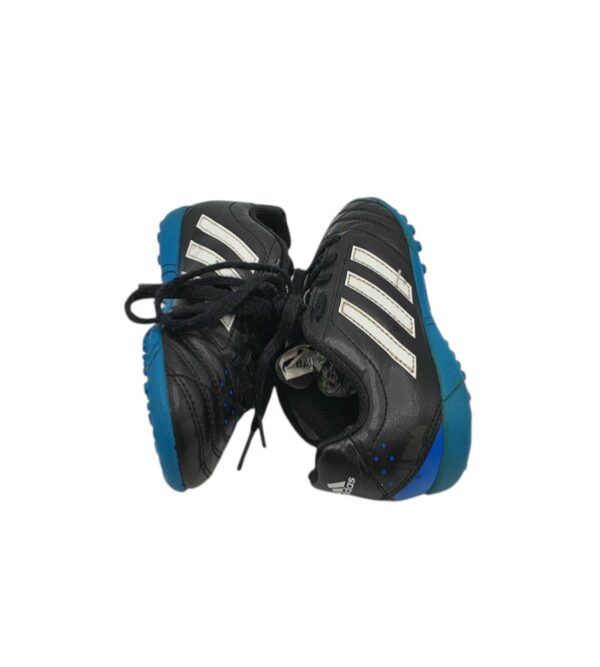 Adidasi copii Adidas 28, piele, negru - imagine 4