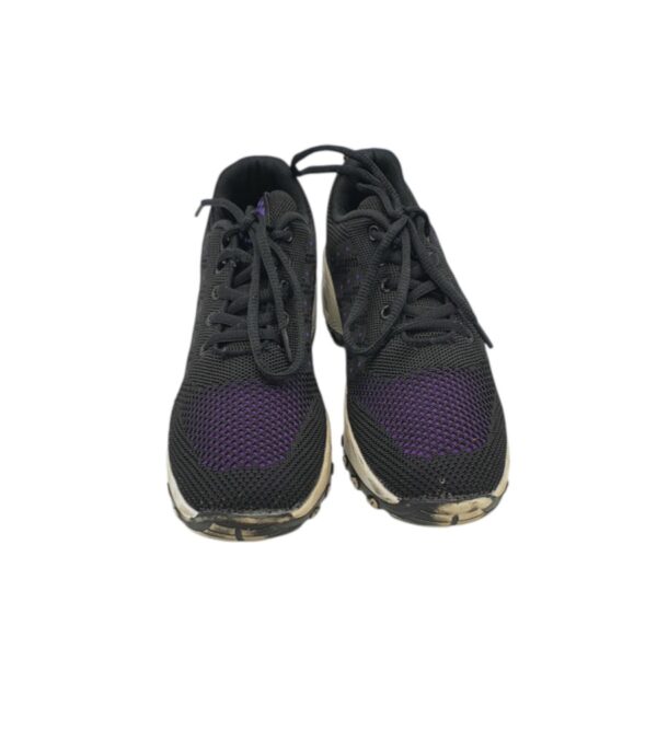 Adidasi dama 39, material textil, negru - imagine 3