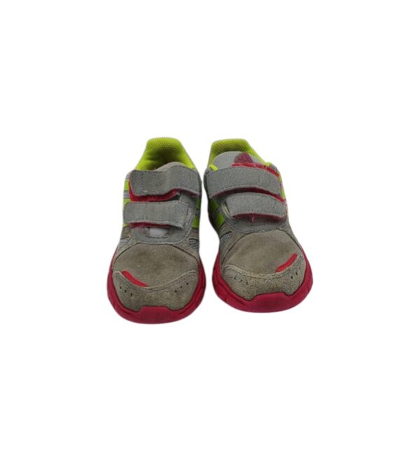 Adidasi copii Adidas 26,  piele intoarsa , material textil, gri - imagine 3