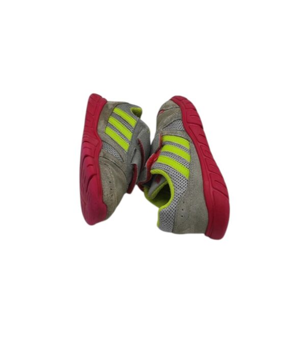 Adidasi copii Adidas 26,  piele intoarsa , material textil, gri - imagine 4