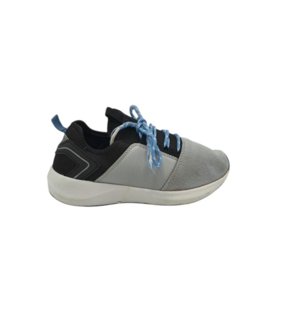 Adidasi dama 37, material textil, gri negru - imagine 1