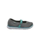 Espadrile dama Newfeel 37, material textil, gri