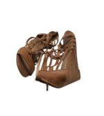 Sandale dama 5th Avenue 41, piele, maro - imagine 4