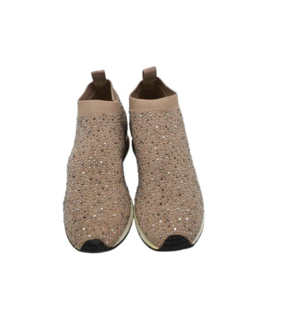 Adidasi dama River Island 38, material textil, bej - imagine 3