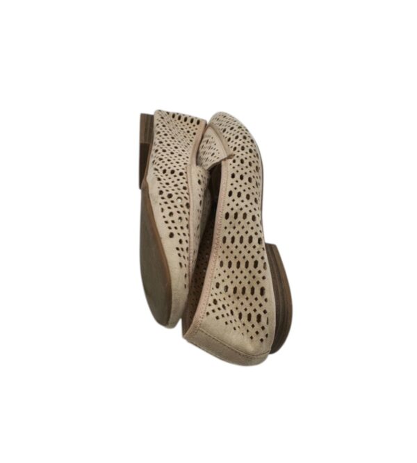 Mocasini dama Payaya 39, imitatie de piele, bej - imagine 4