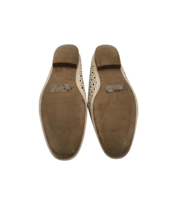 Mocasini dama Payaya 39, imitatie de piele, bej - imagine 5