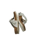 Saboti dama Birkenstock 37, alte materiale , gri - imagine 4