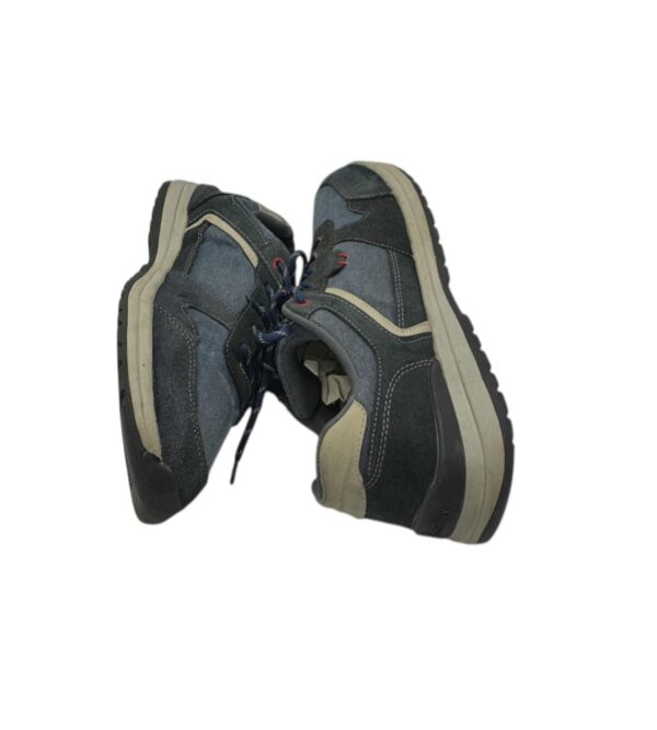 Adidasi barbati Footflexx 44,  piele intoarsa, material textil, albastru negru - imagine 4