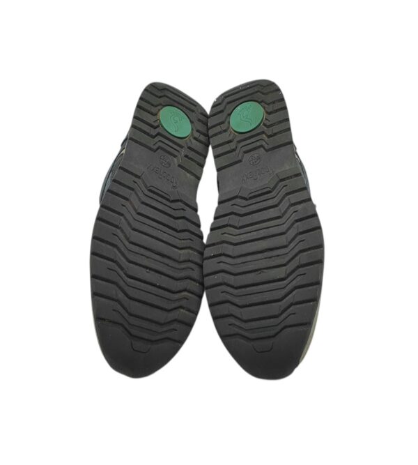 Adidasi barbati Footflexx 44,  piele intoarsa, material textil, albastru negru - imagine 5