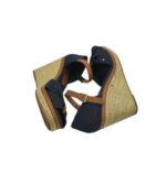 Sandale dama Tommy Hilfiger 37, material textil, bleumarin - imagine 4