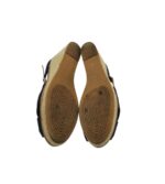 Sandale dama Tommy Hilfiger 37, material textil, bleumarin - imagine 5
