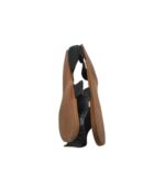 Sandale dama Zara 41, imitatie de piele, negru - imagine 4