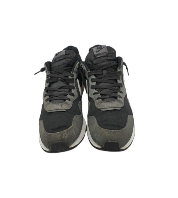 Adidasi barbati Nike 45, material textil, piele intoarsa, gri negru - imagine 3