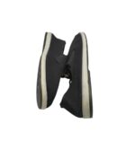 Espadrile barbati 44, material textil, negru - imagine 4