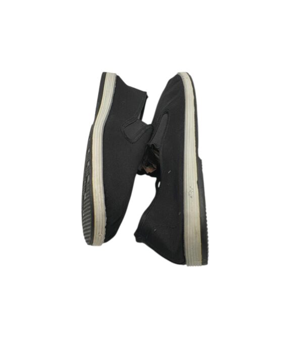 Espadrile barbati 44, material textil, negru - imagine 4