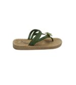 Saboti dama Fashion 37, alte materiale , verde