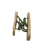 Saboti dama Fashion 37, alte materiale , verde - imagine 4