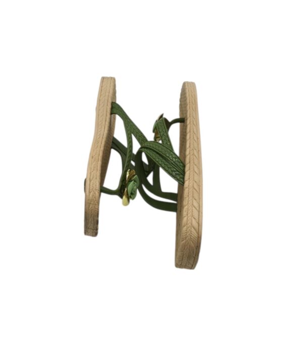 Saboti dama Fashion 37, alte materiale , verde - imagine 4