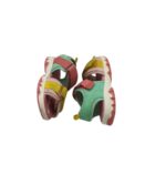 Sandale copii Lilly&Dan 25, material textil, multicolor - imagine 4