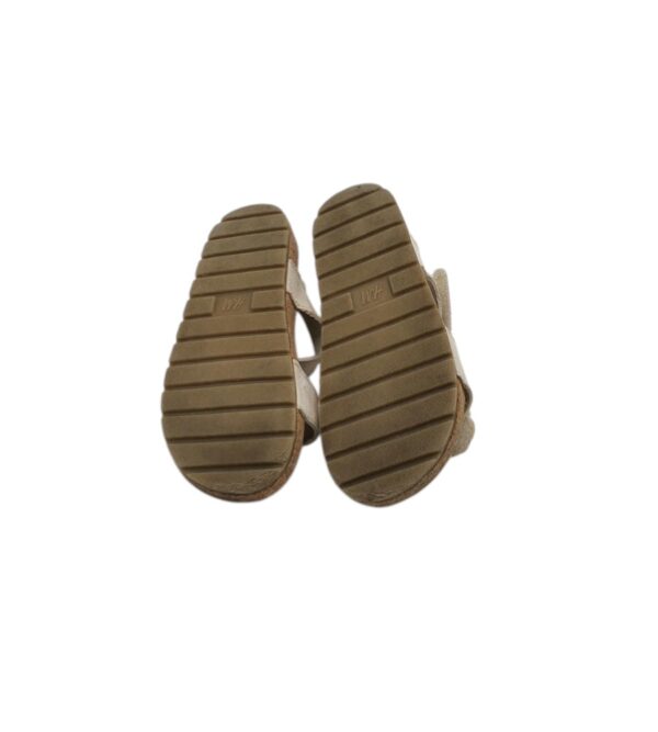 Sandale dama H&M 25, material textil, crem - imagine 5