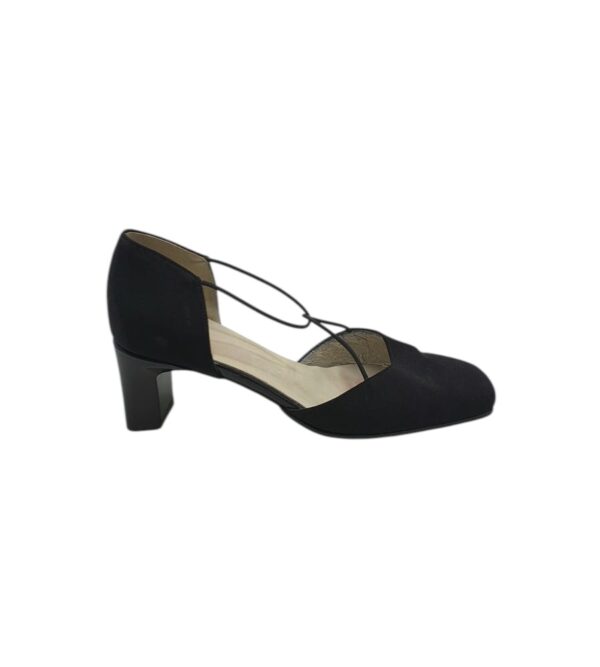 Pantofi dama Ara 39, material textil, negru - imagine 1