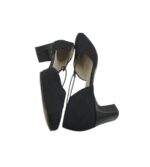 Pantofi dama Ara 39, material textil, negru - imagine 4