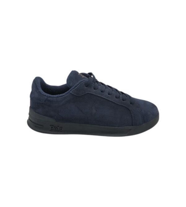 Adidasi barbati Polo Ralph Lauren 44, piele intoarsa, bleumarin - imagine 1