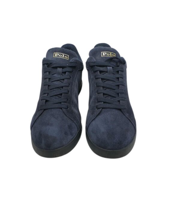 Adidasi barbati Polo Ralph Lauren 44, piele intoarsa, bleumarin - imagine 3