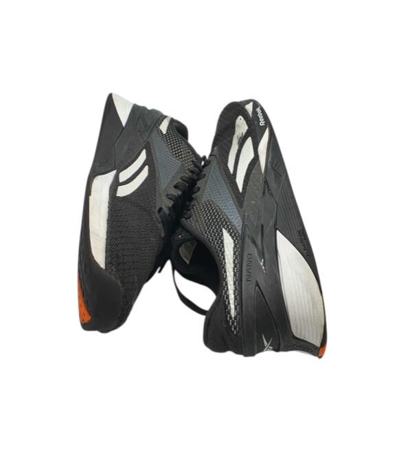 Adidasi barbati Reebok 42, material textil, alte materiale , negru alb - imagine 4