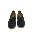 Mocasini dama Gabor 38, piele intoarsa , negru - imagine 3