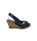 Sandale dama Tommy Hilfiger 41, material textil, bleumarin