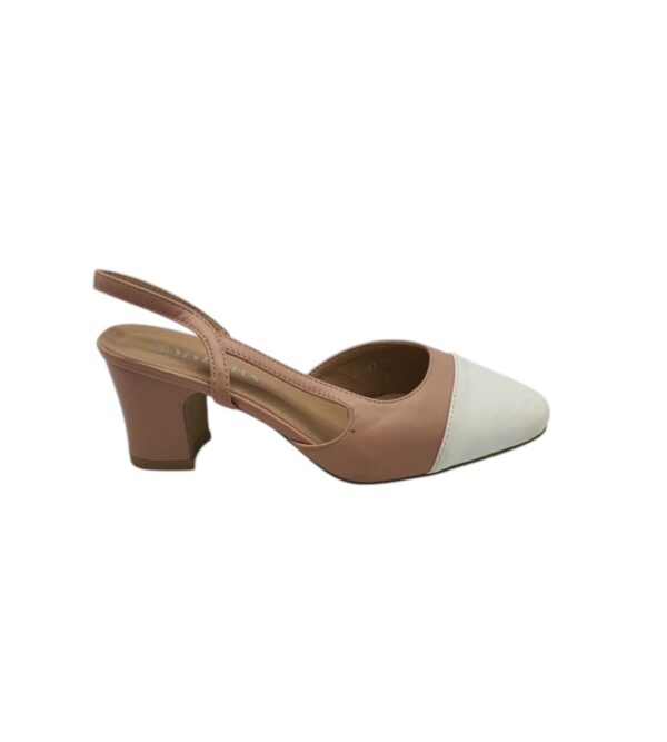 Sandale dama Yes Bonbon 38, imitatie de piele, bej alb - imagine 1