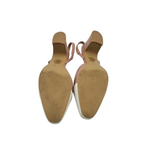 Sandale dama Yes Bonbon 38, imitatie de piele, bej alb - imagine 5