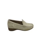 Mocasini dama Ara 36, piele intoarsa , gri