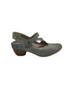 Sandale dama Rieker 40, piele, gri