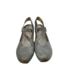 Sandale dama Rieker 40, piele, gri - imagine 3