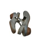 Sandale dama Rieker 40, piele, gri - imagine 4