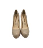 Pantofi dama Buffalo 39, piele, nude - imagine 3