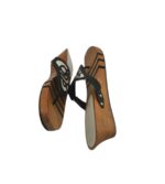 Saboti dama Jette 40, piele, negru - imagine 4