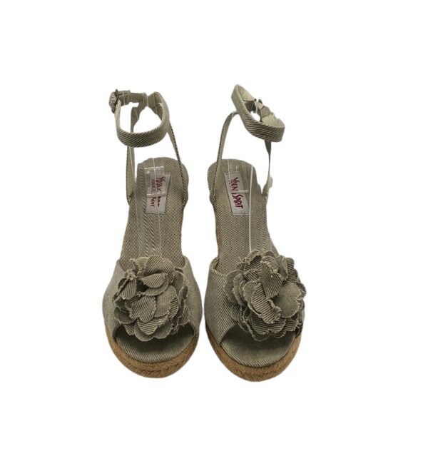Sandale dama Young Spirit 40, material textil, gri - imagine 3
