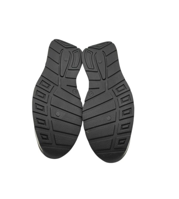 Adidasi barbati DCF 68 , imitatie de piele, material textil,  gri - imagine 5