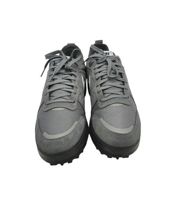 Adidasi barbati Nike 44, piele intoarsa, material textil, gri - imagine 3