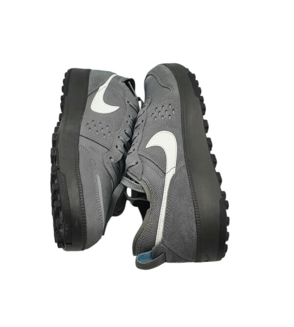 Adidasi barbati Nike 44, piele intoarsa, material textil, gri - imagine 4